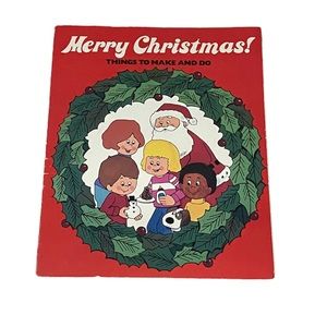 Craft book Merry Christmas! Things To Make And Do Vintage 1981 by Robyn Supraner